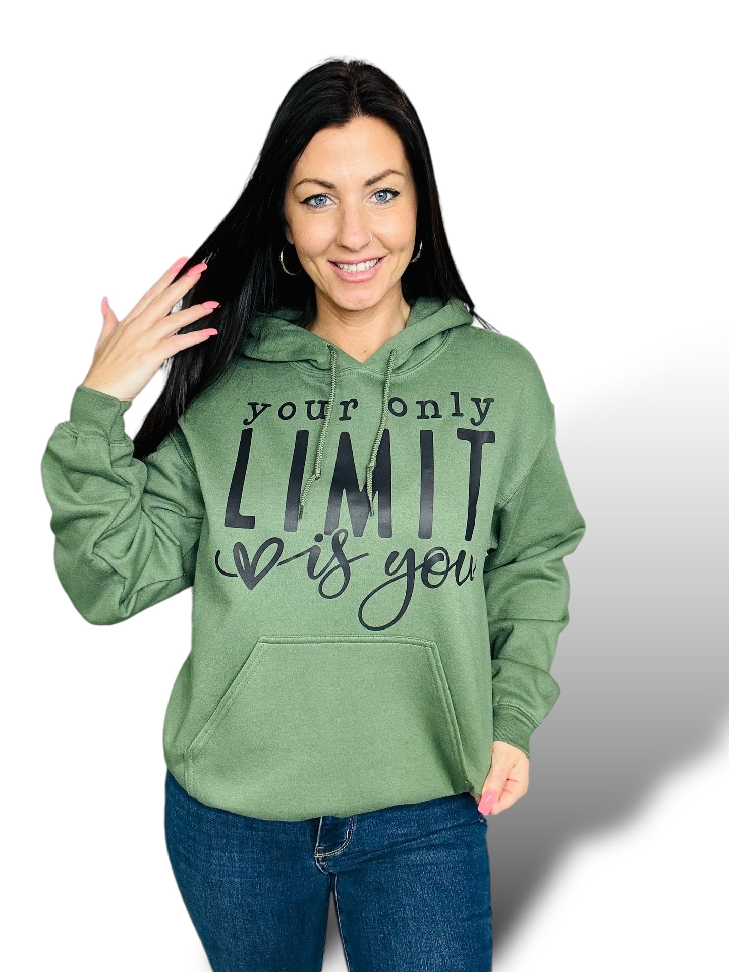 "Only Limit" Long Sleeve/Hoodie/Crewneck Sweatshirt