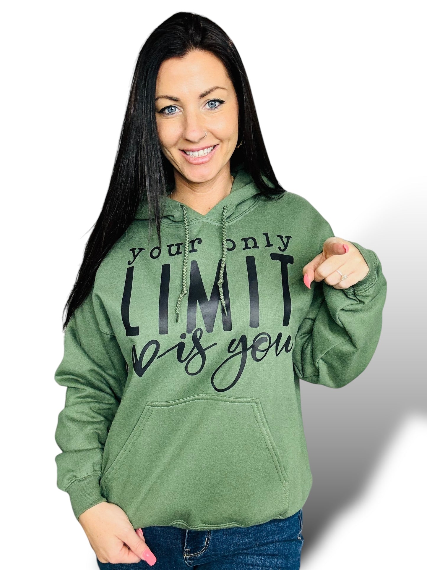 "Only Limit" Long Sleeve/Hoodie/Crewneck Sweatshirt