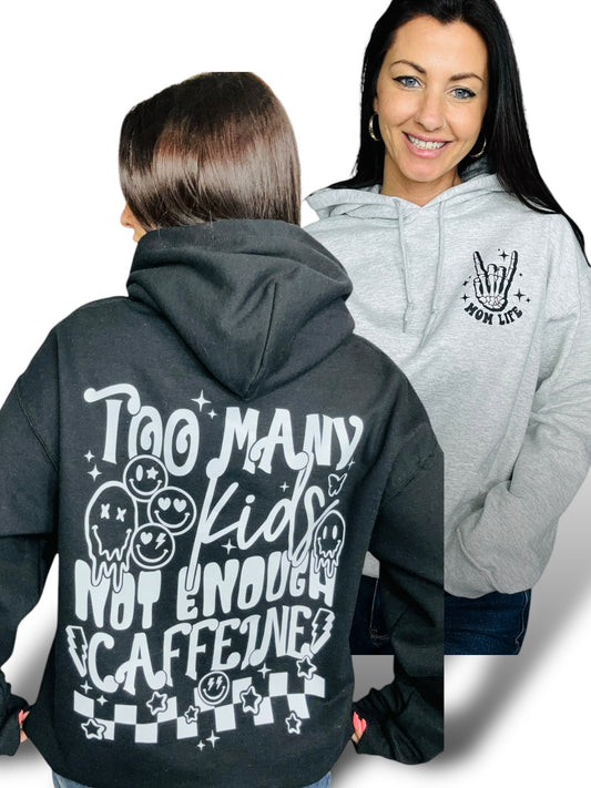 "Mom Life" Hoodie/Crewneck Sweatshirt