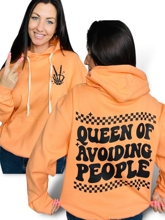 "Queen Of Avoiding" Hoodie/Crewneck Sweatshirt