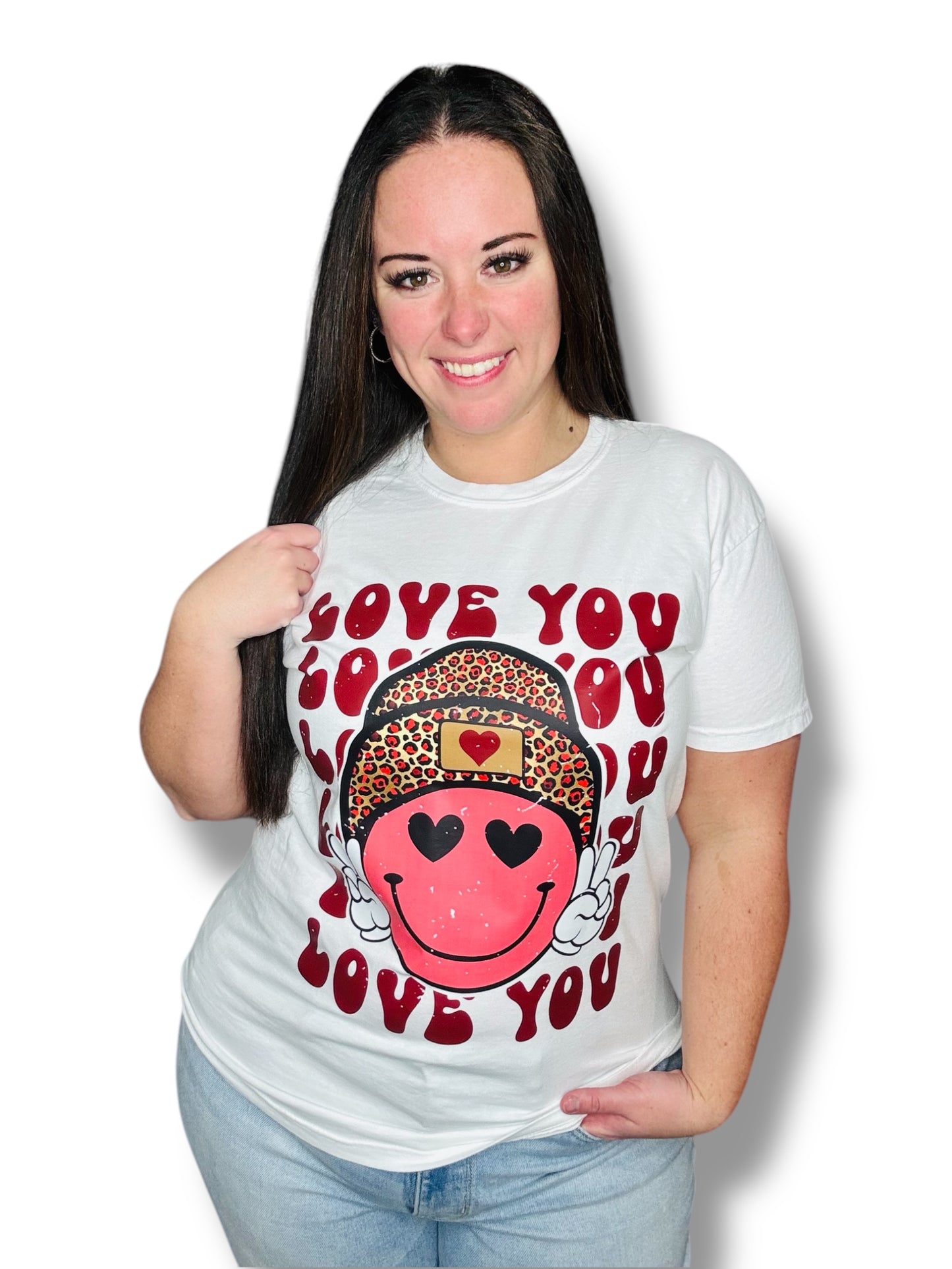 "Love You" Short Sleeve/Crewneck Sweatshirt