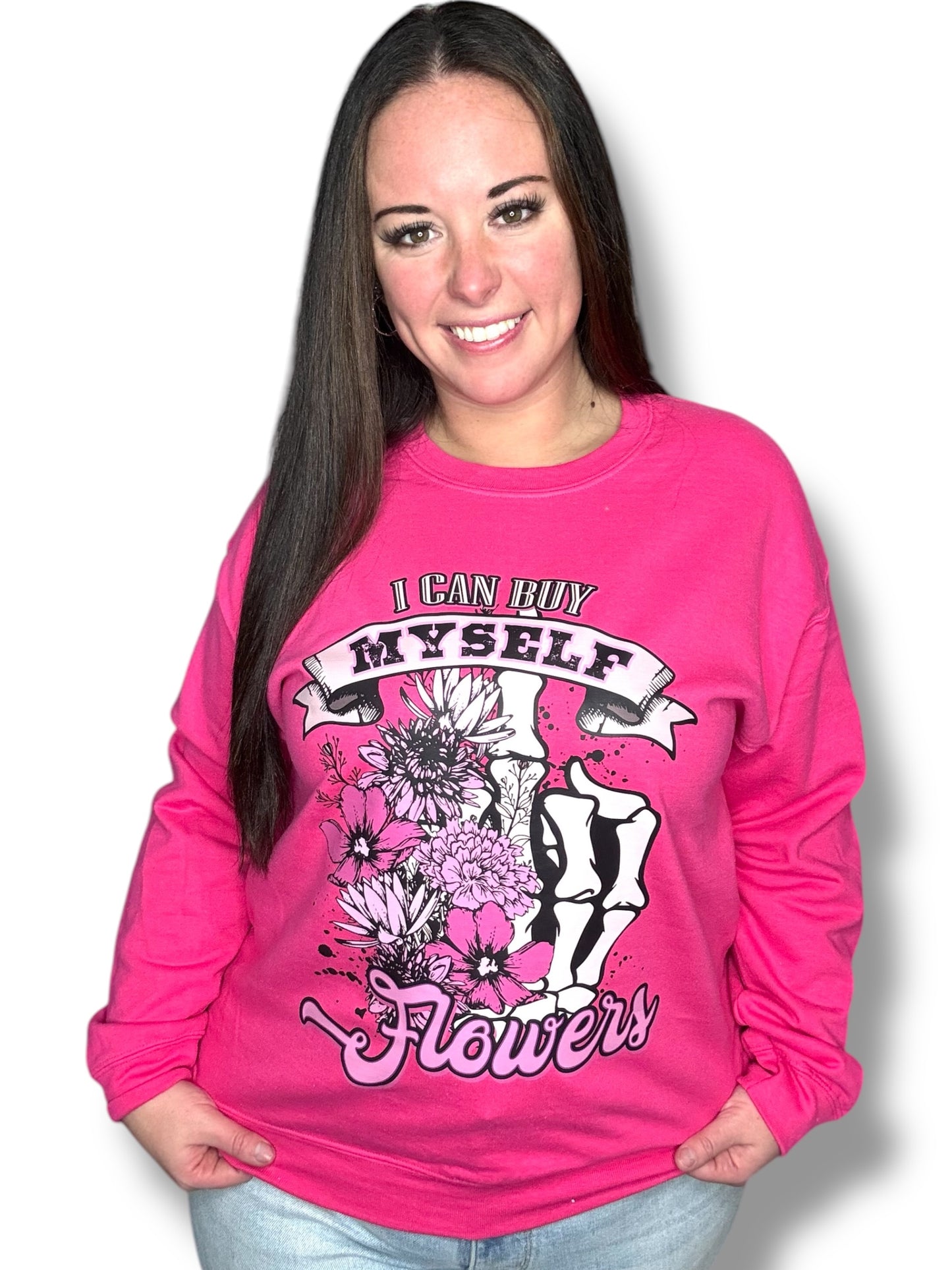 "I Can Buy Myself Flowers" Short Sleeve/Crewneck/Hoodie