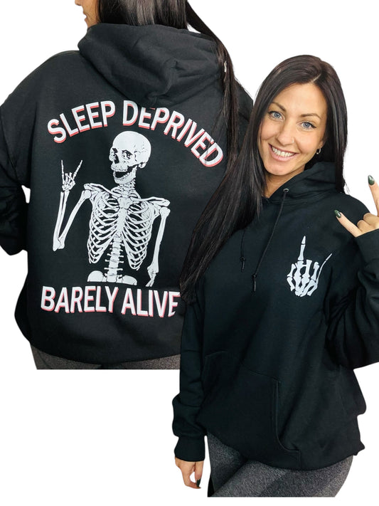 "Sleep Deprived" Short Sleeve/Crewneck/Hoodie