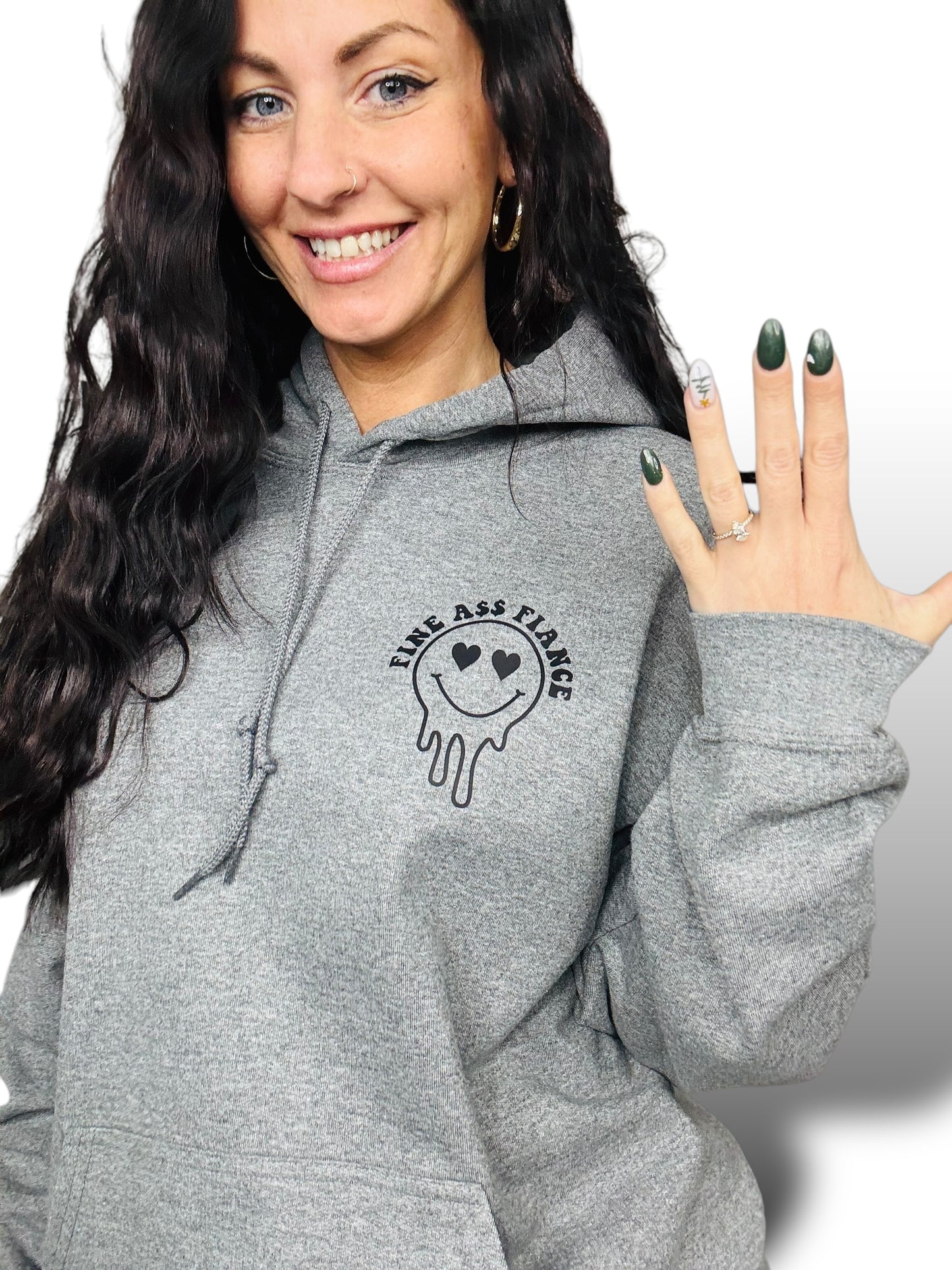 "Fine A** Fiance" Hoodie/Crewneck Sweatshirt