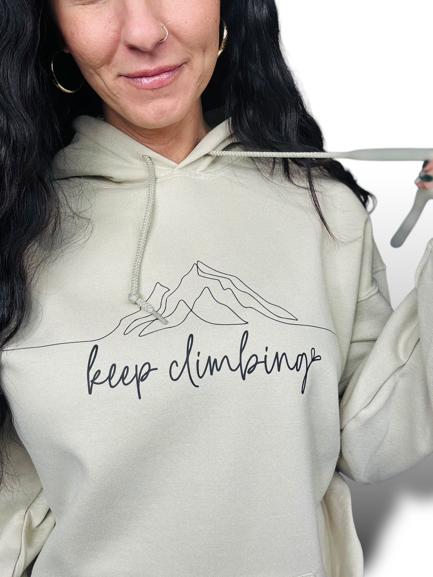 "Keep Climbing" Hoodie/Crewneck Sweatshirt