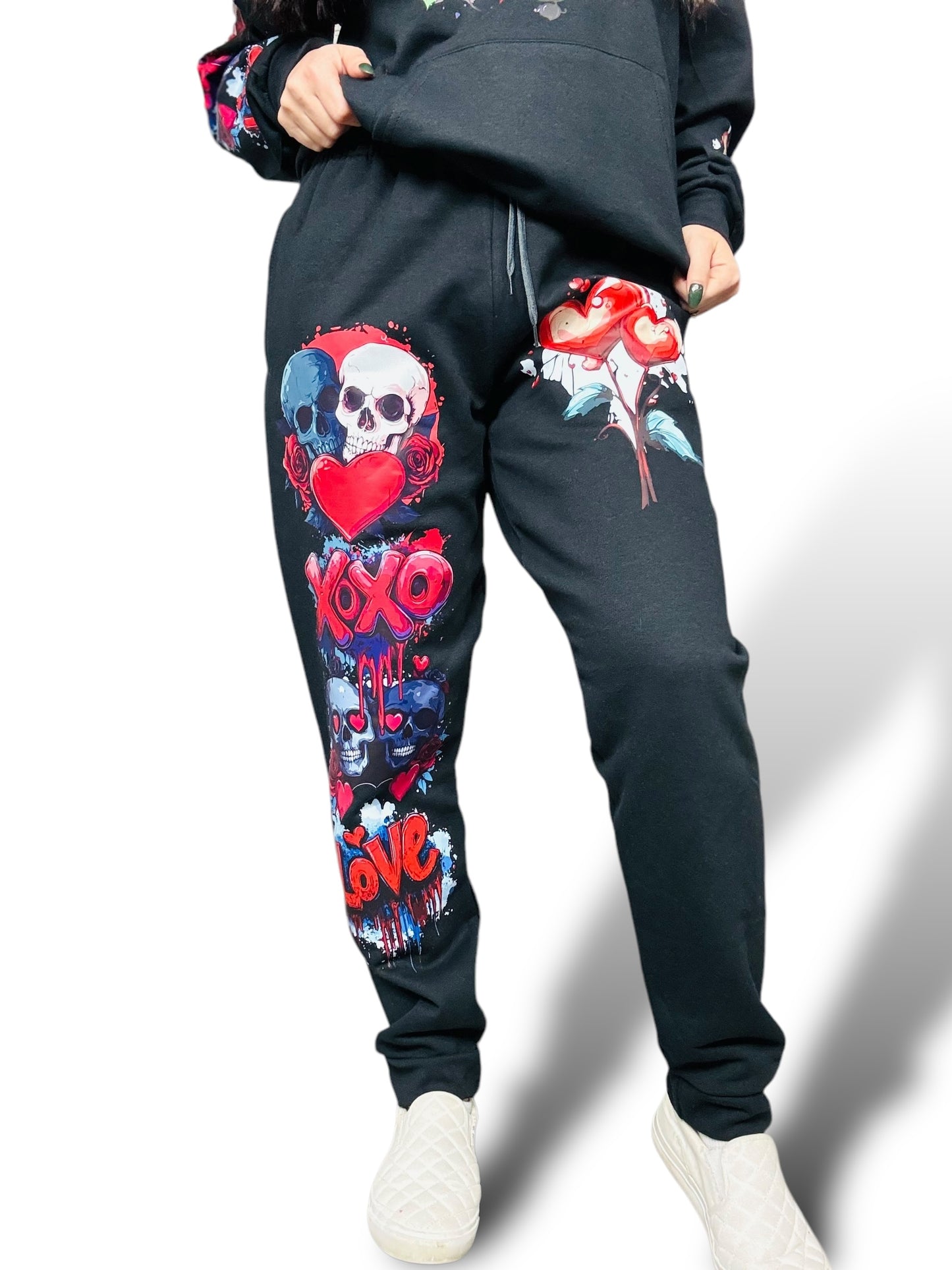 "Till Death Do Us Part" Graphic Joggers