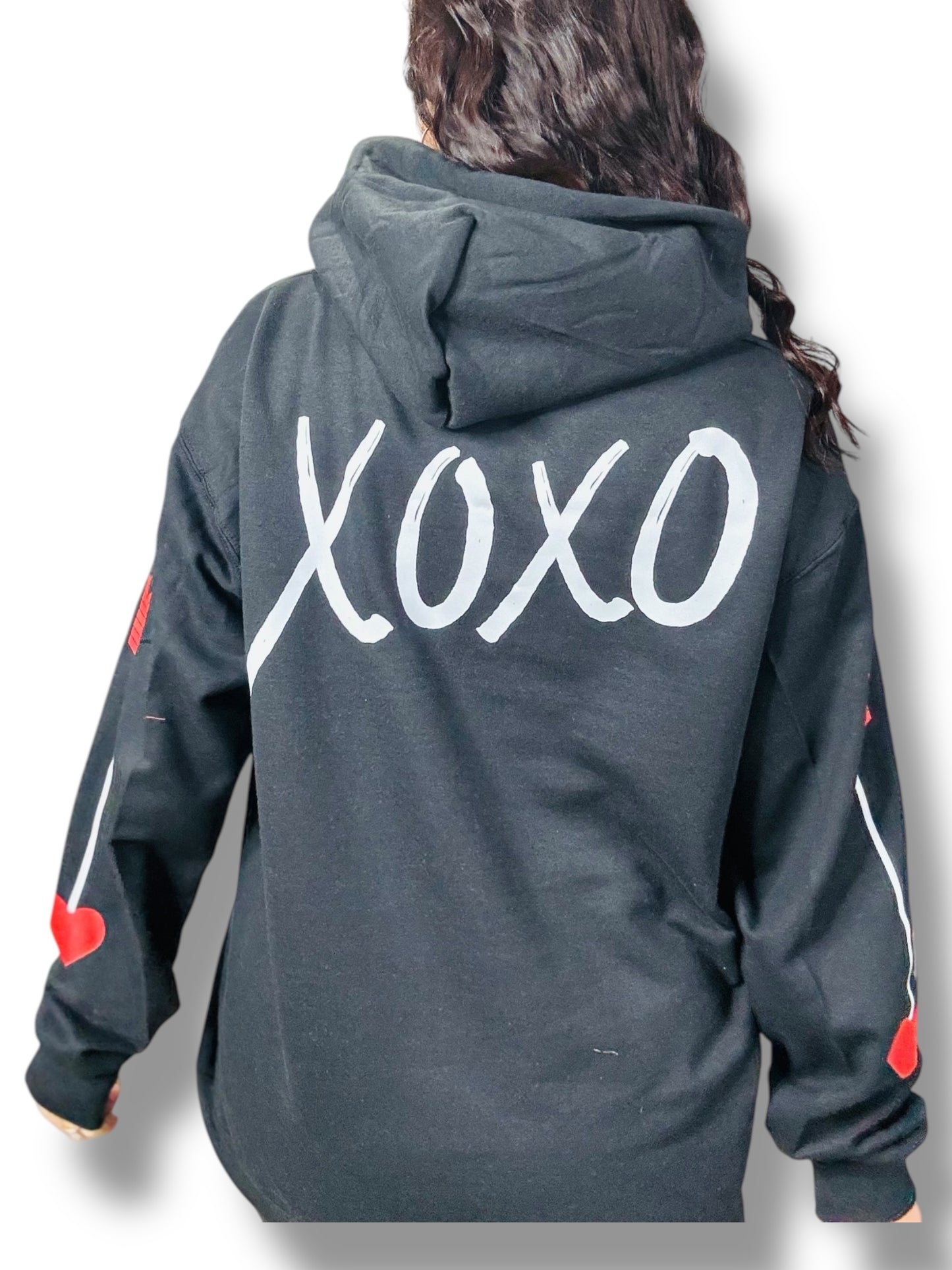 "Happy Valentine's Day" Graphic Hoodie/Crewneck Sweatshirt