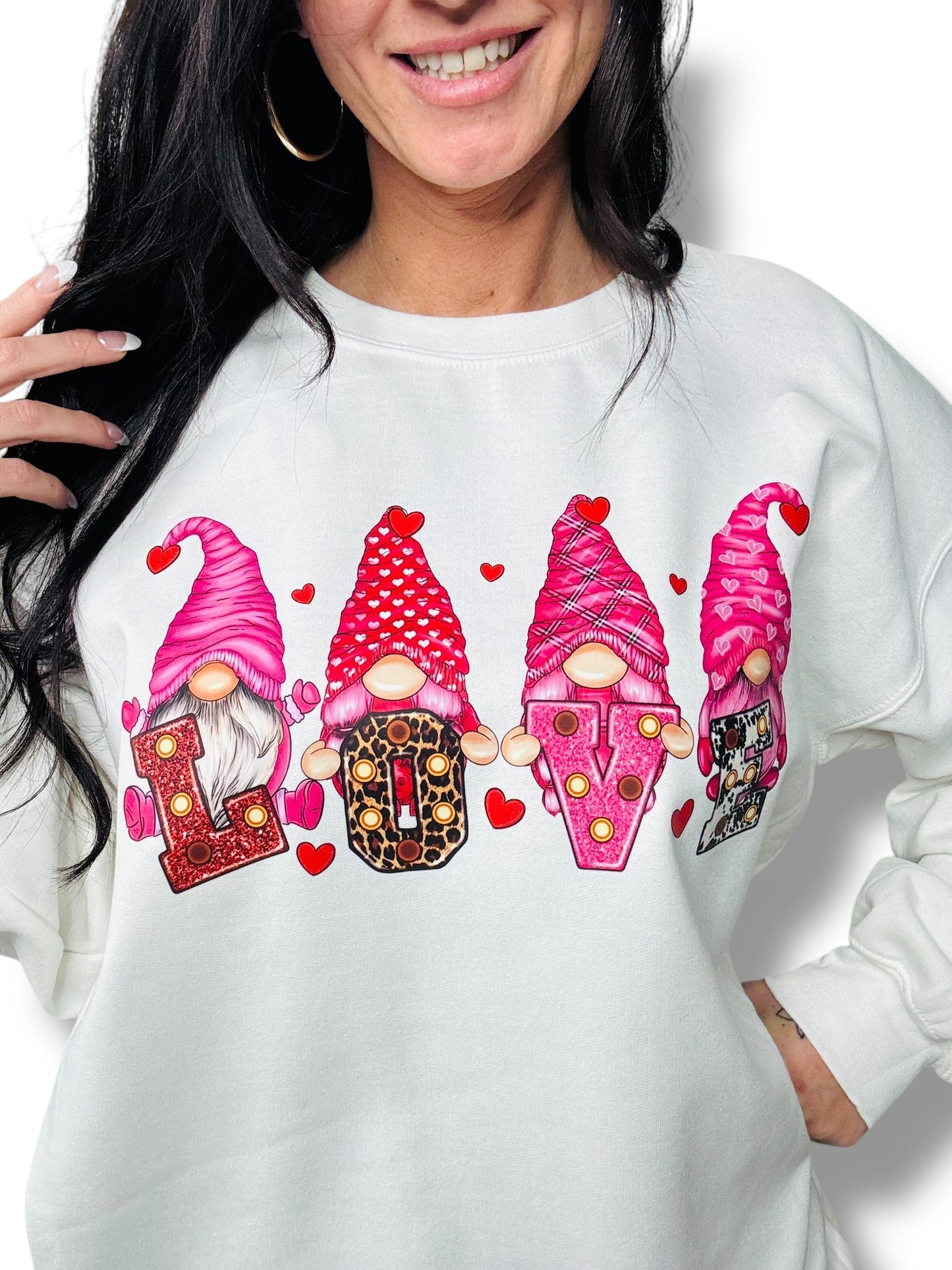 "Love Gnomes" Short Sleeve/Crewneck/Hoodie