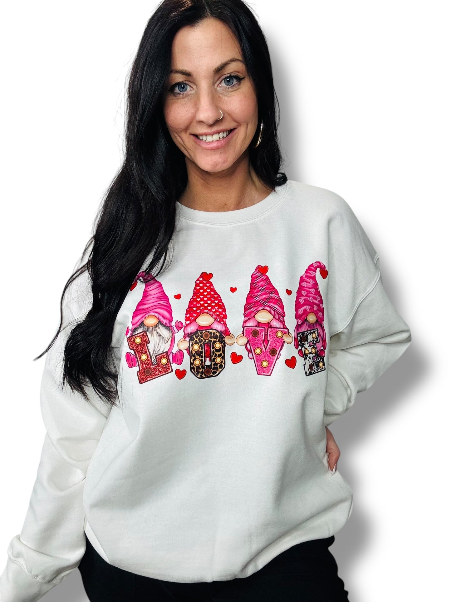 "Love Gnomes" Short Sleeve/Crewneck/Hoodie