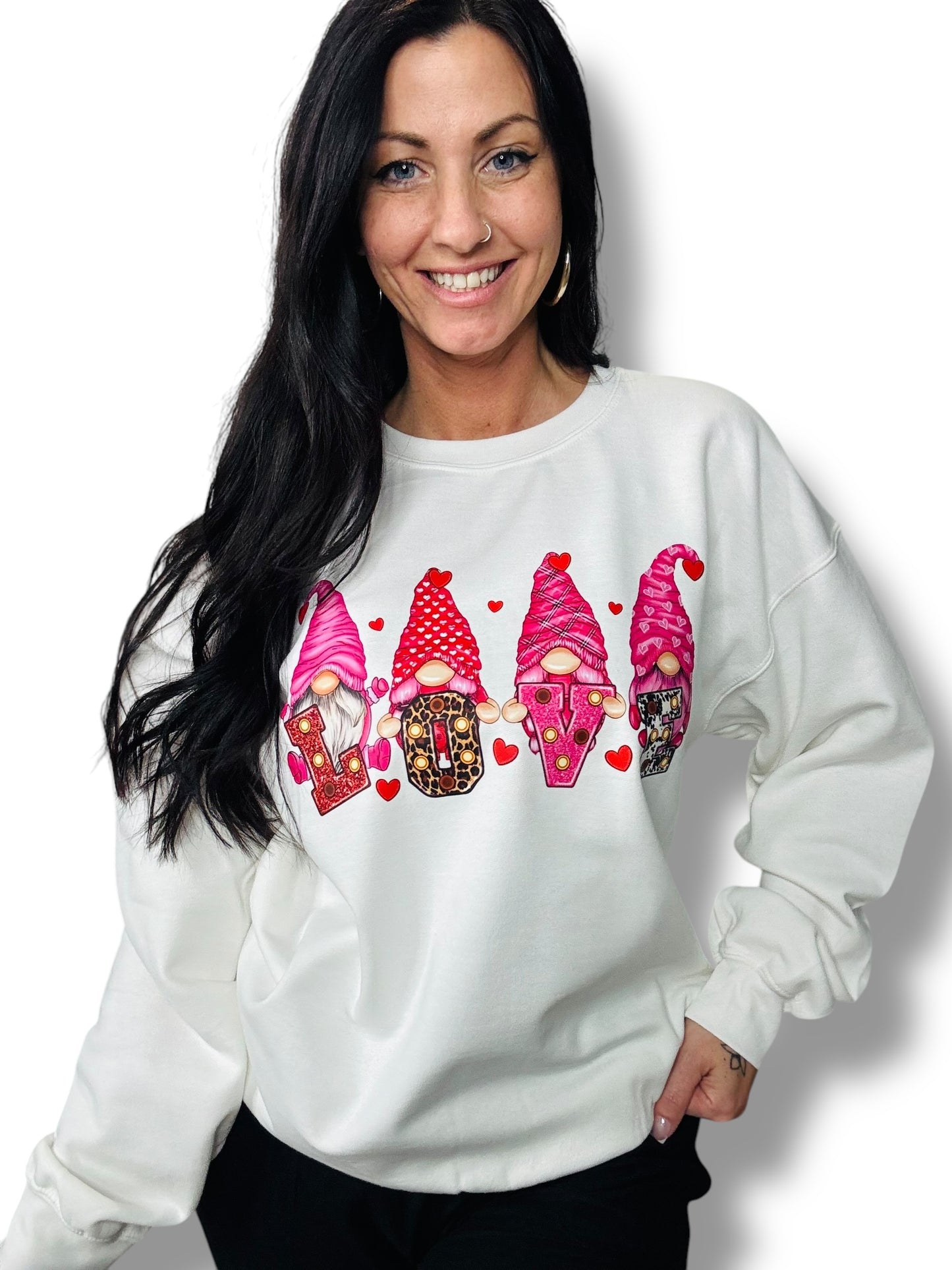 "Love Gnomes" Short Sleeve/Crewneck/Hoodie