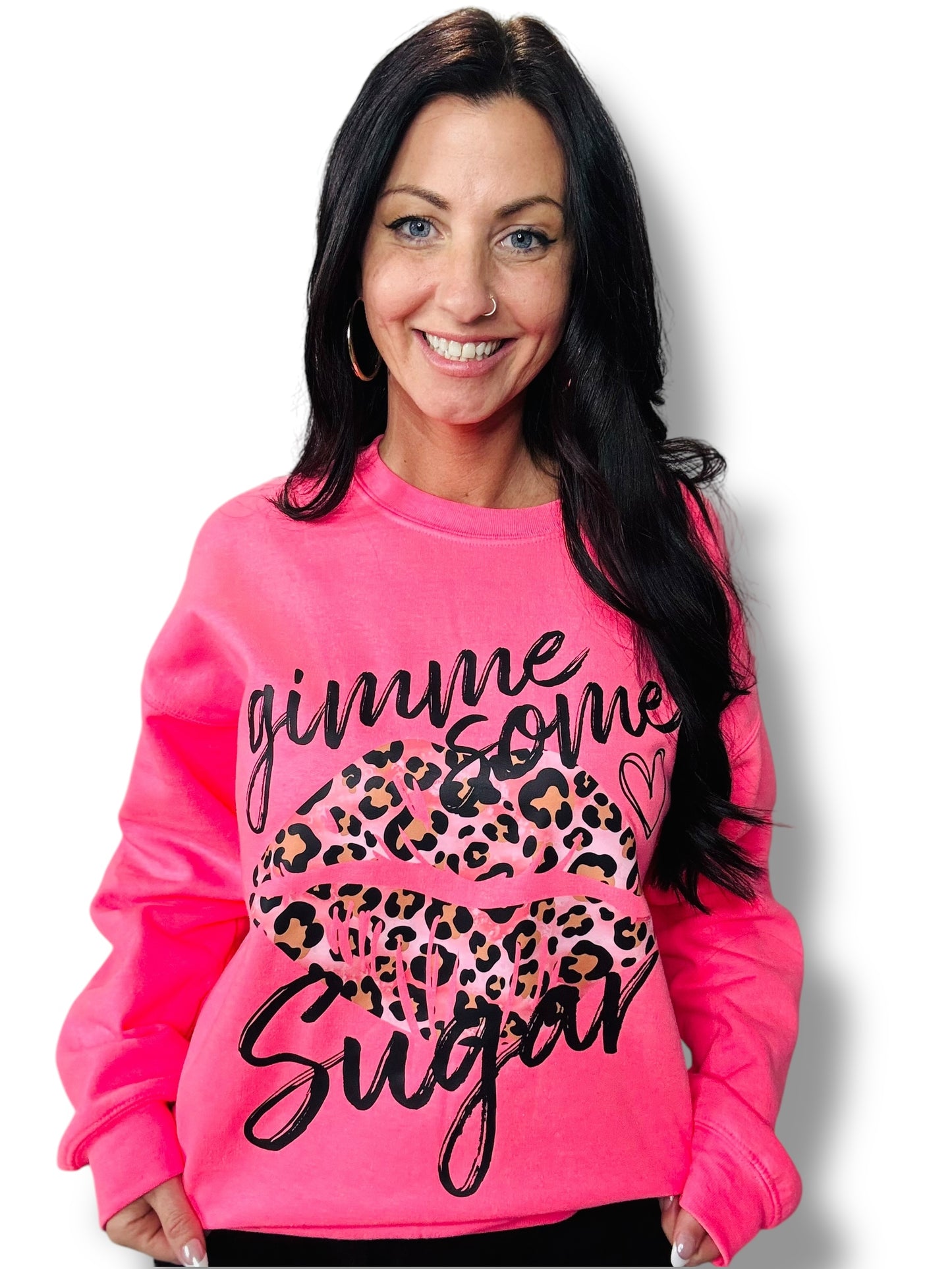 "Gimme Some Sugar" Short Sleeve/Crewneck Sweatshirt