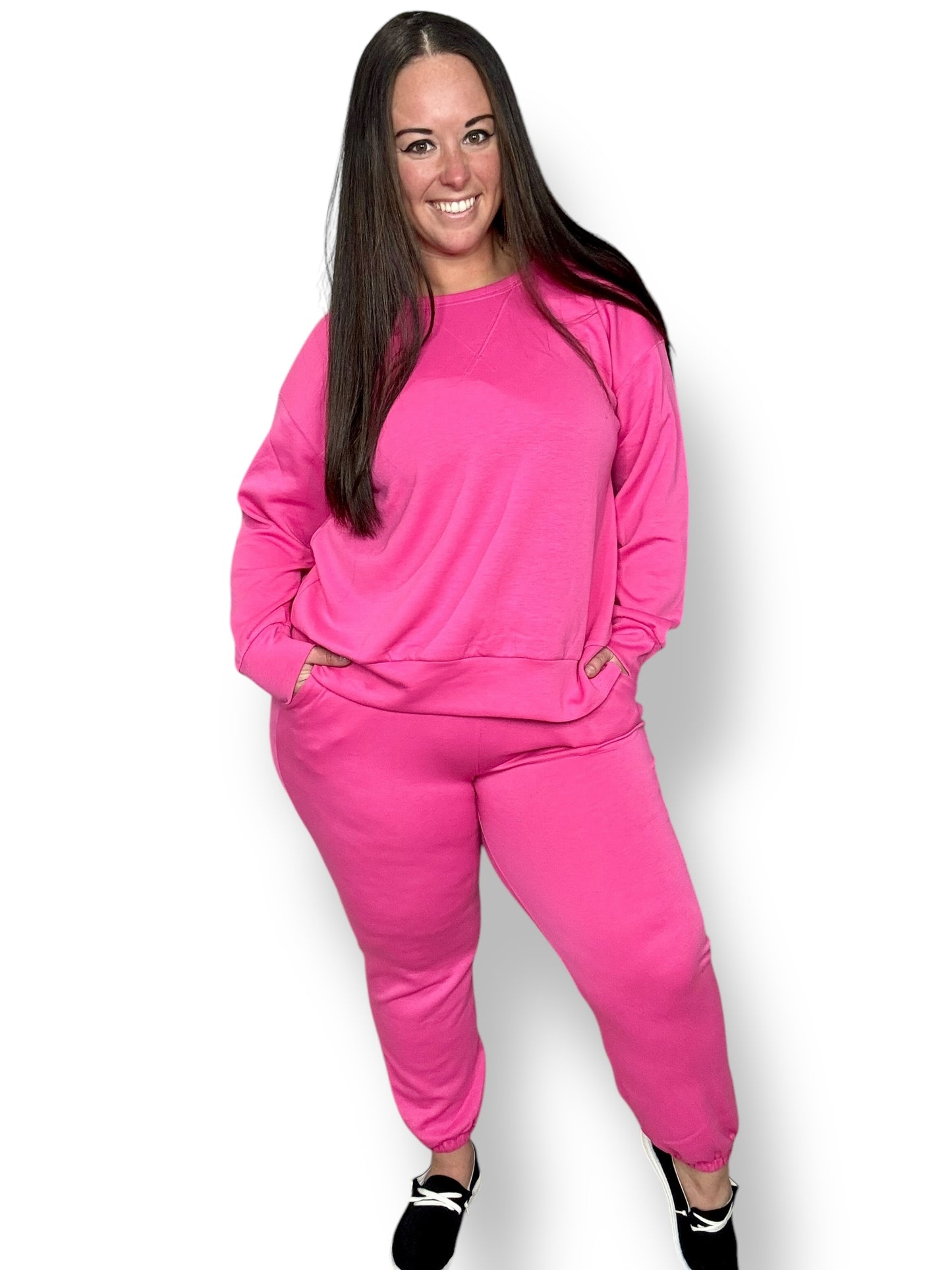 "Flawless" Crewneck/Joggers Lounge Set (Multiple Colors)
