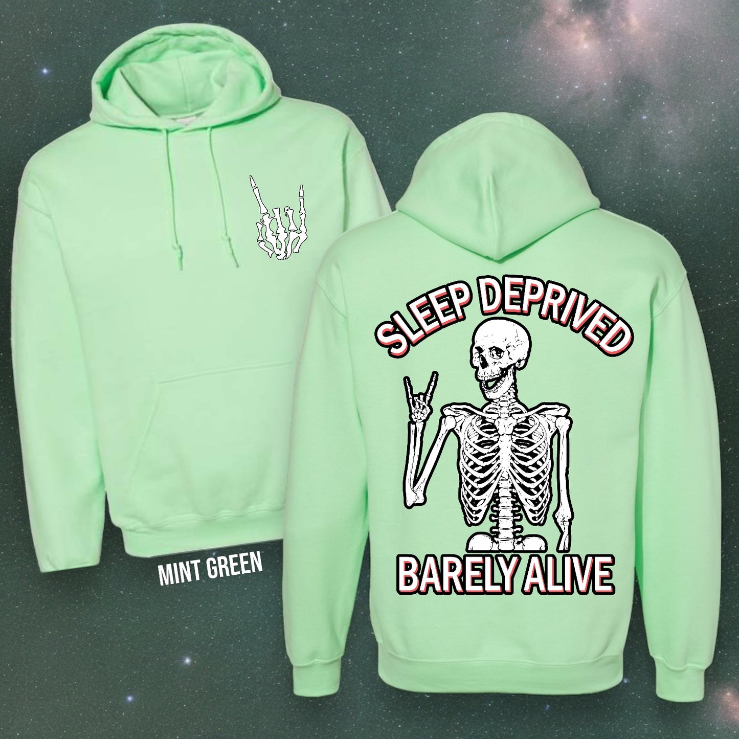 "Sleep Deprived" Short Sleeve/Crewneck/Hoodie