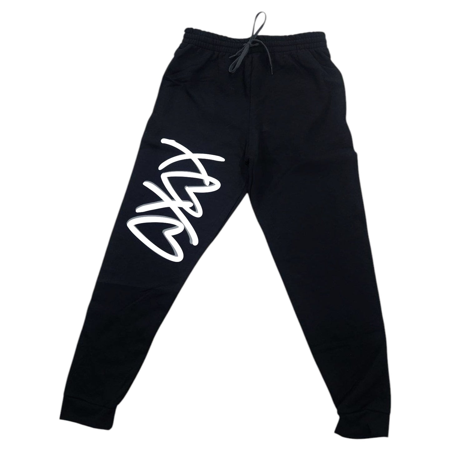 "XOXO" (White Ink) Graphic Joggers