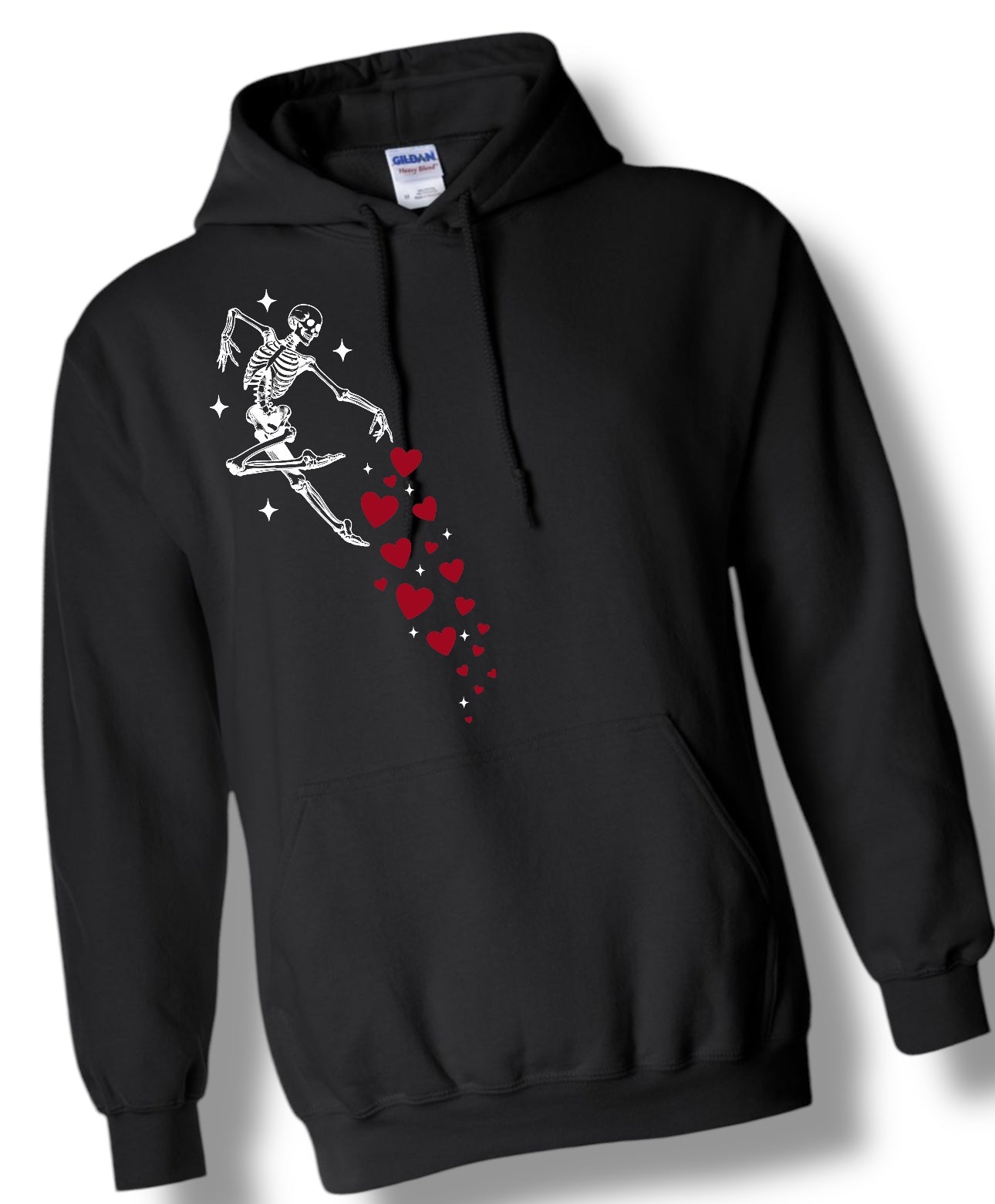 "Falling Hearts" Graphic Short Sleeve/ Hoodie/Crewneck Sweatshirt