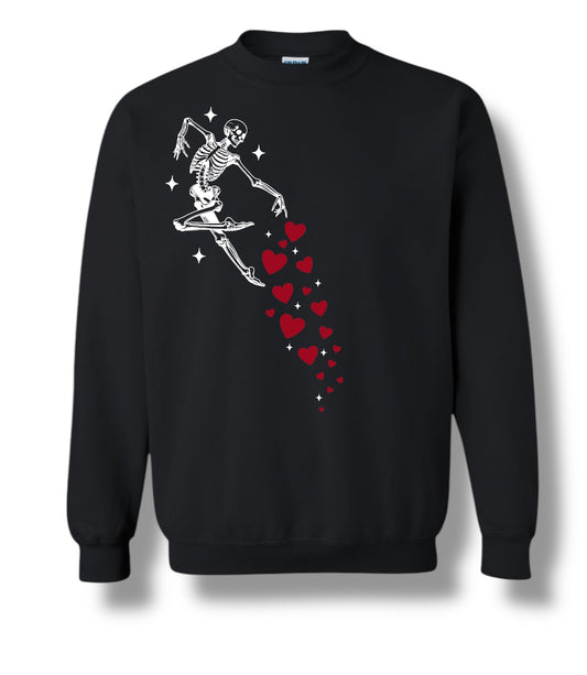 "Falling Hearts" Graphic Short Sleeve/ Hoodie/Crewneck Sweatshirt