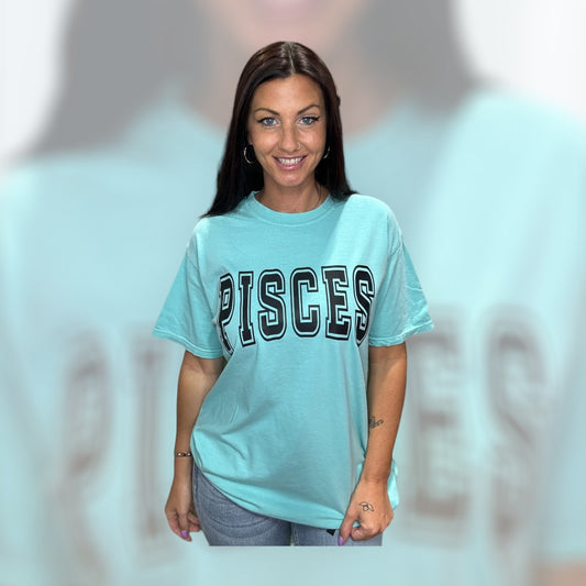 "Pisces" Short Sleeve T Shirt