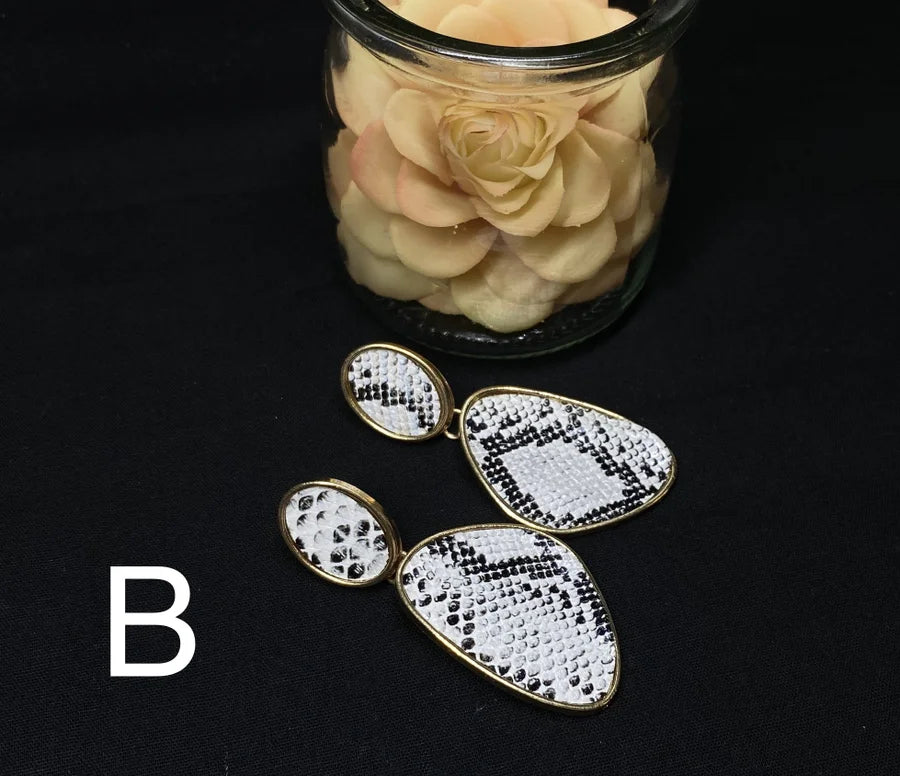 Assorted Snakeskin Earrings