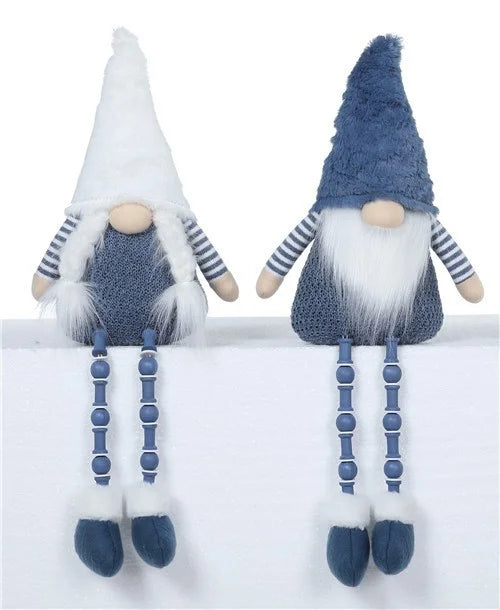 Plush Blue Gnome w/ Button Legs (2 Styles)