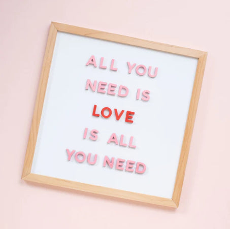 15x15 Magnetic Letter Board Slate - Whiteboard