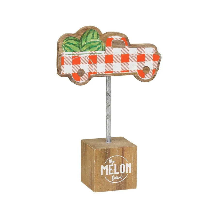 Red Watermelon Truck on "The Melon Farm" Base