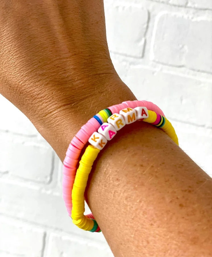 Boujie Bee Bright Beaded Bracelets