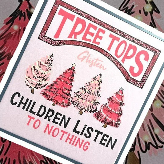 "Children Listen to Nothing" Short Sleeve/Crewneck Sweatshirt