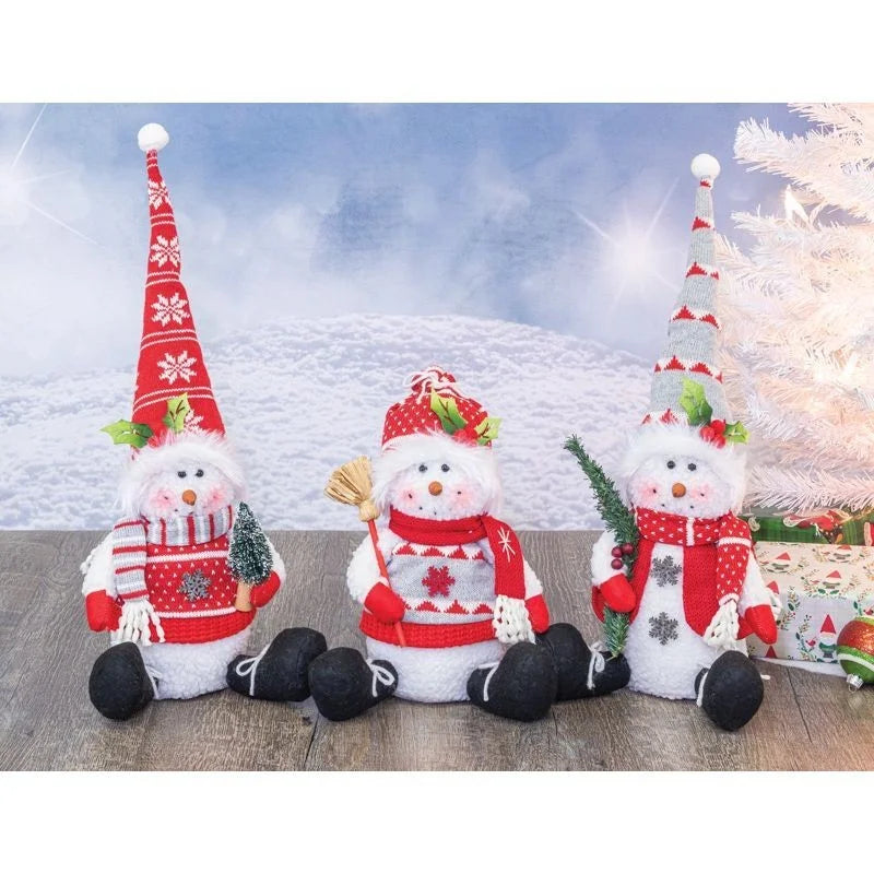 Snow Sweater Snowmen Sitters (Multiple Styles)