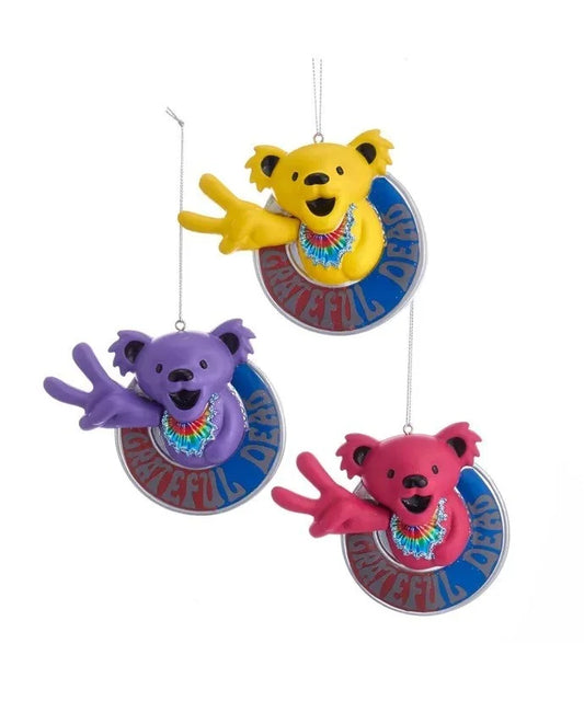 Grateful Dead Peace Bear Ornaments (Multiple Styles)