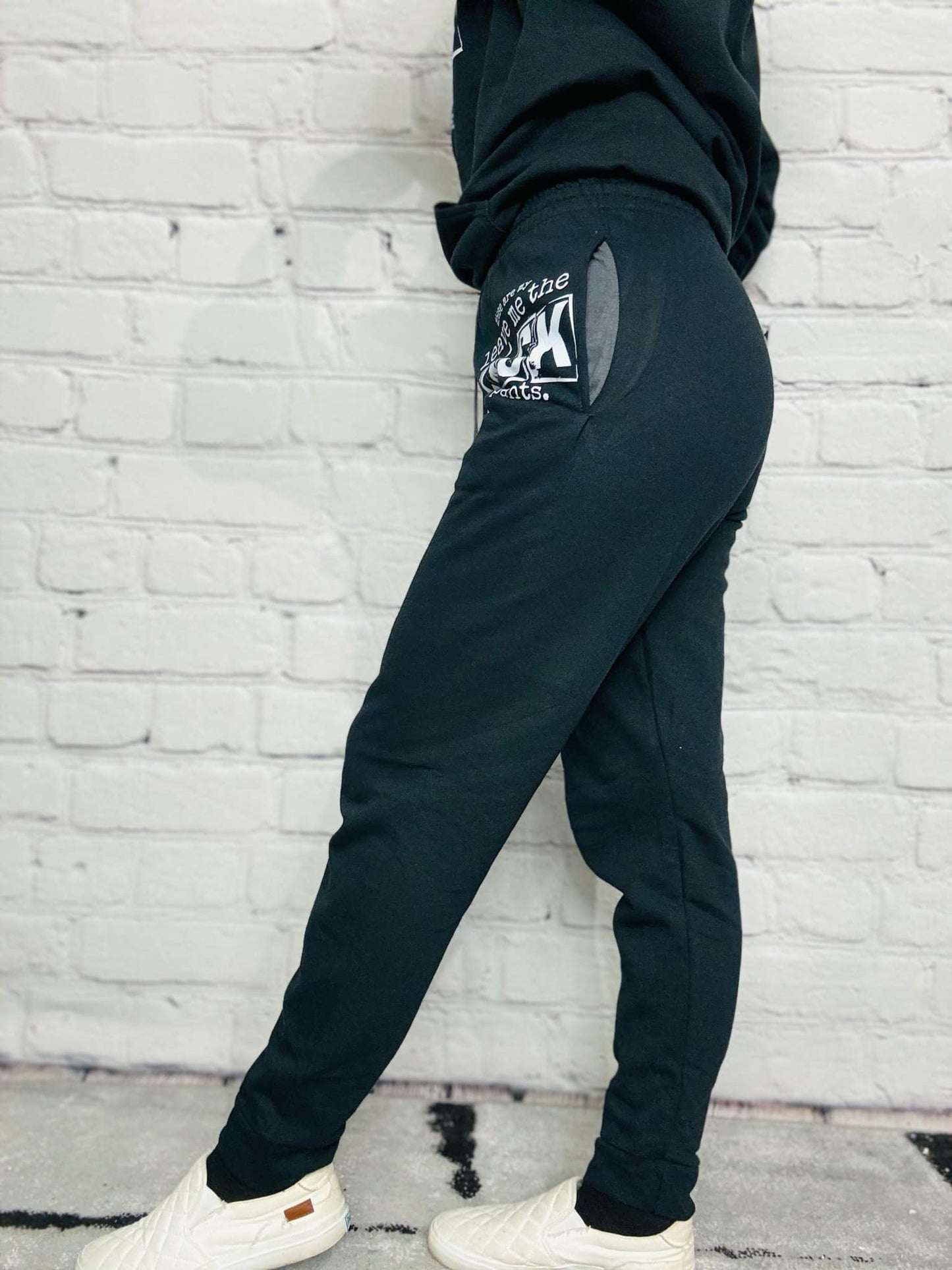 "Leave Me The F*** Alone" Graphic Joggers