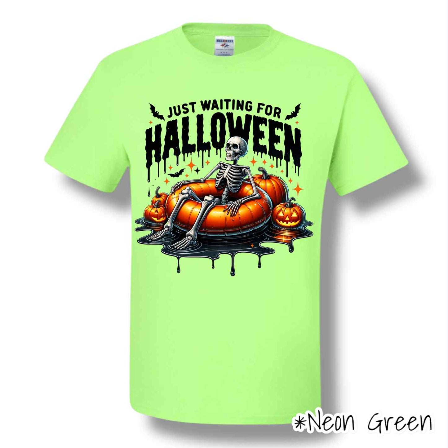 "Pumpkin Float" Front Print Only Short Sleeve
