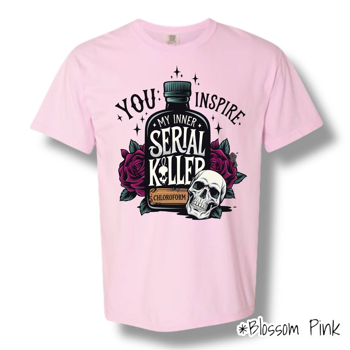 "Inner Serial Killer" Front Print Only Short Sleeve