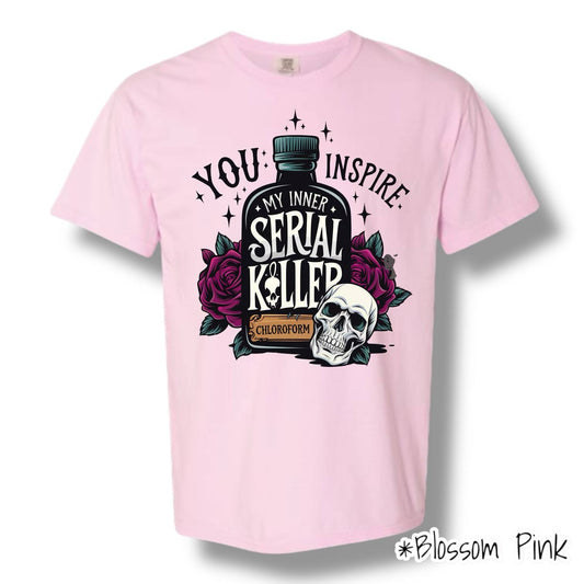"Inner Serial Killer" Front Print Only Short Sleeve