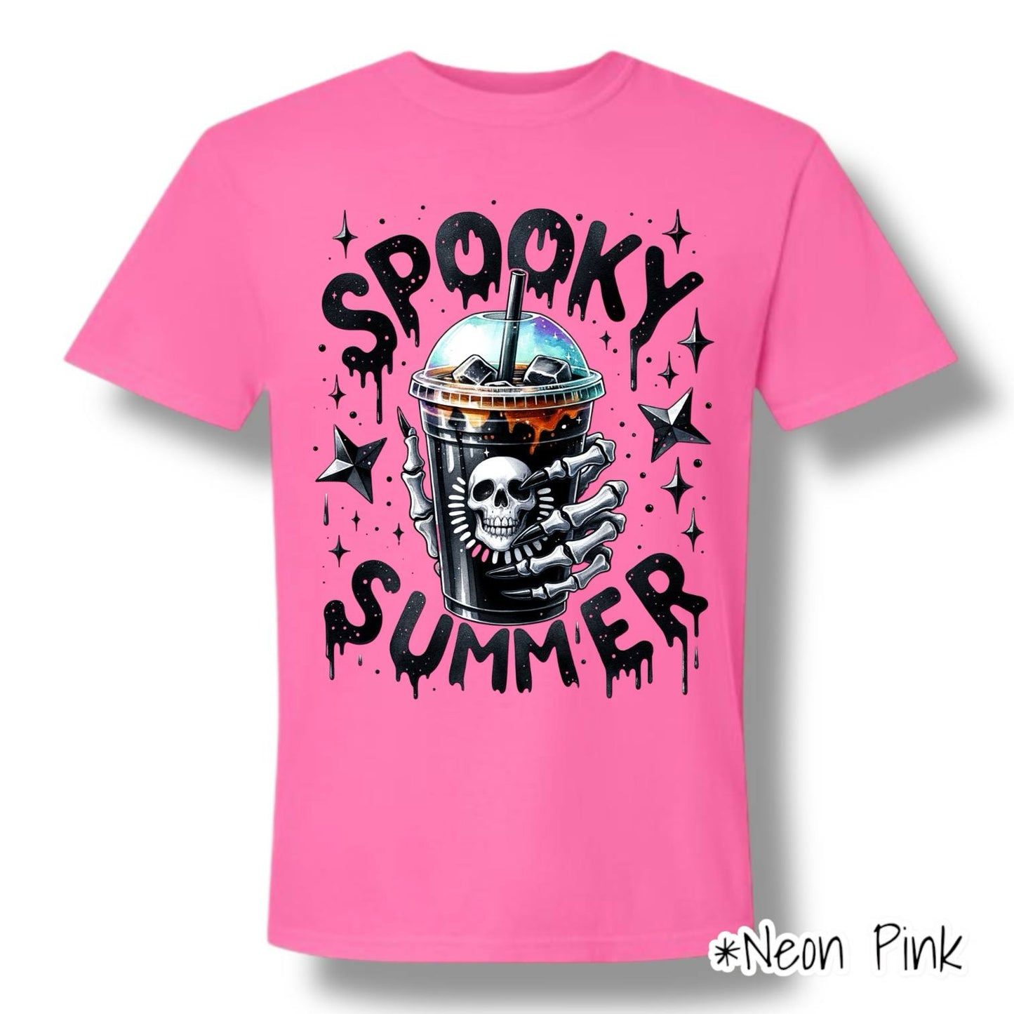 "Spooky Summer" Front Print Only Short Sleeve