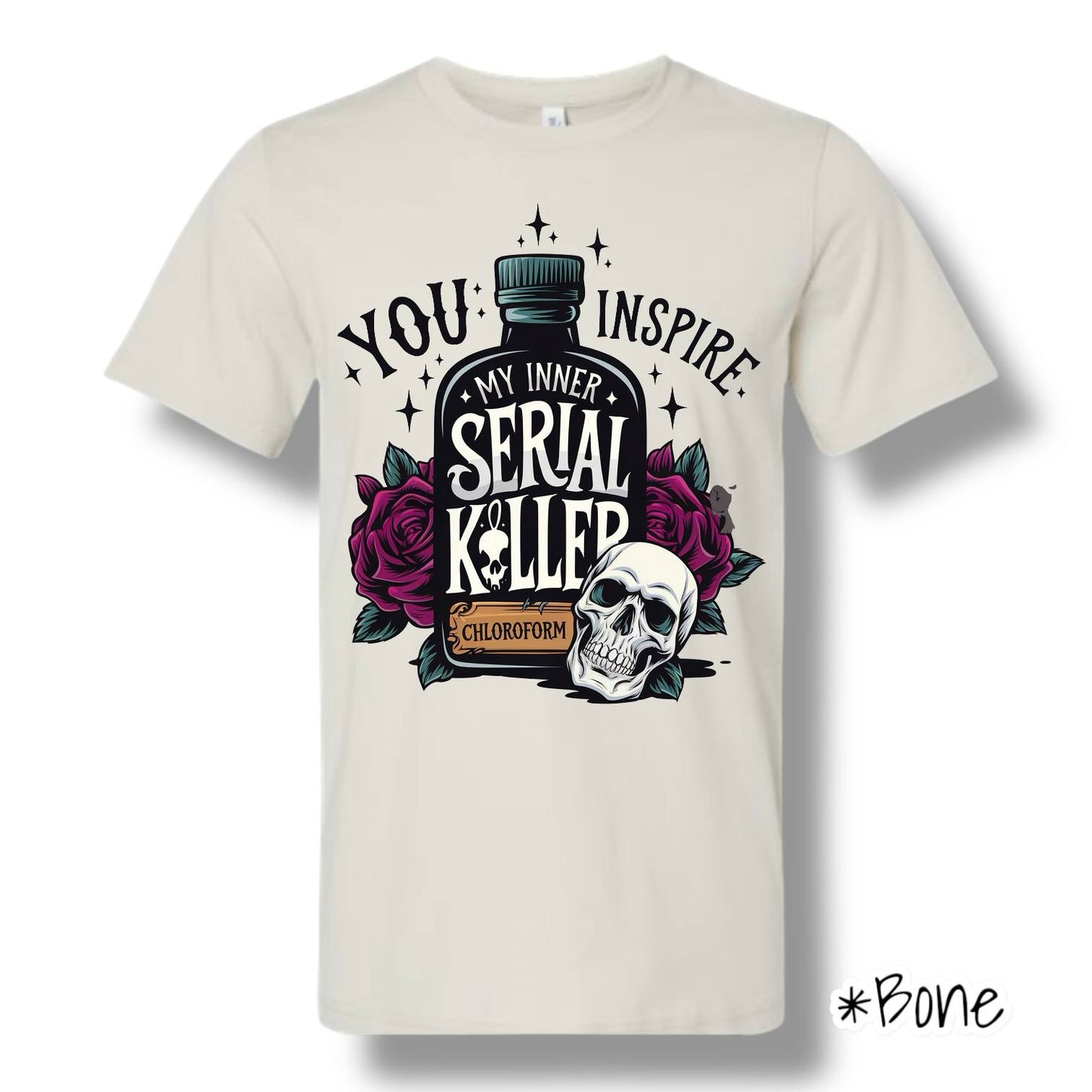 "Inner Serial Killer" Front Print Only Short Sleeve