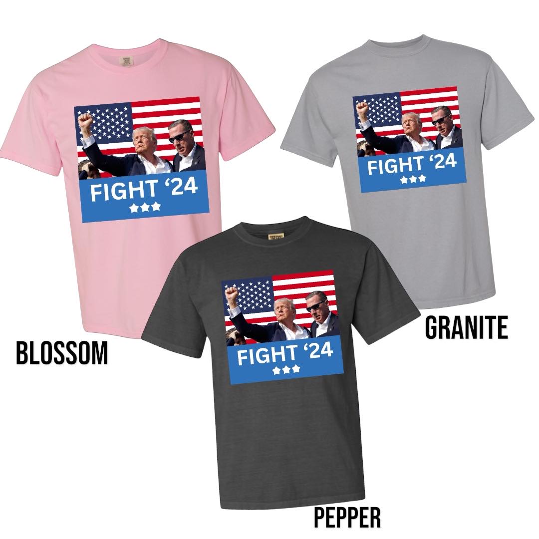 "Fight '24" Short Sleeve T Shirt