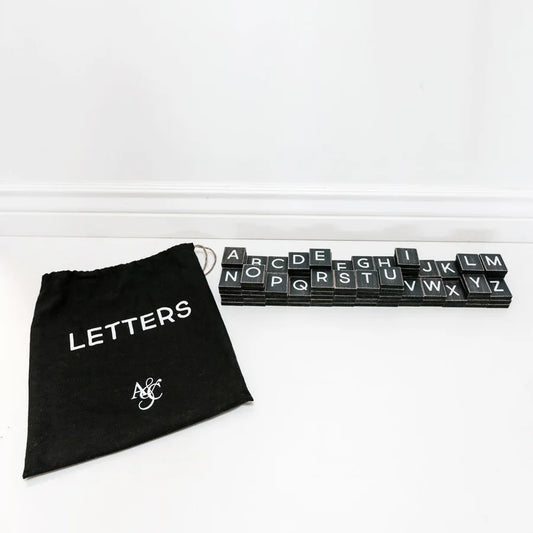 110 Piece Bag of Letter Tiles