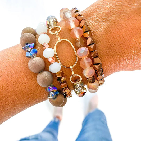 Savvy Bling "Teddy" Stackable Bracelet