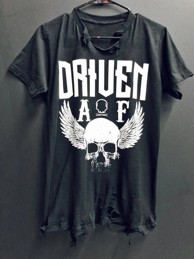 "Driven AF" 2.0 Road Rash Tee