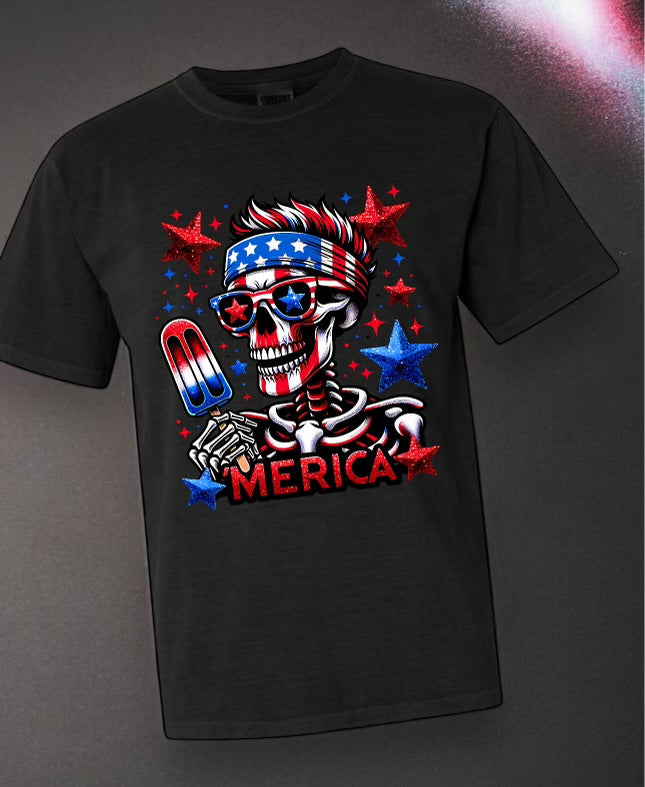 "'Merica" UNISEX Fit Short Sleeve T Shirt