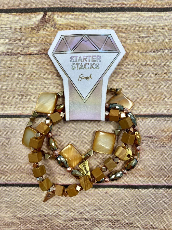 Erimish "Goldie" Starter Stack 314 Bracelet