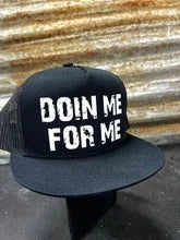 "Doin' Me For Me" Black Snapback Hat