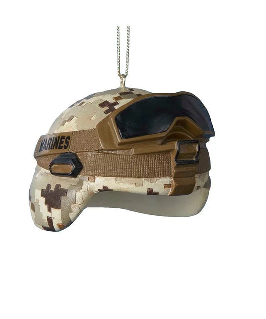 U.S. Marine Corps. Combat Helmet Ornament