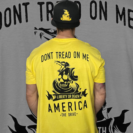 "Don't Tread on Me" Yellow Tee