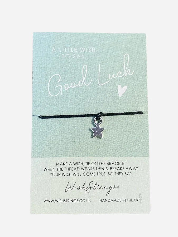 "Good Luck" Wish Bracelet