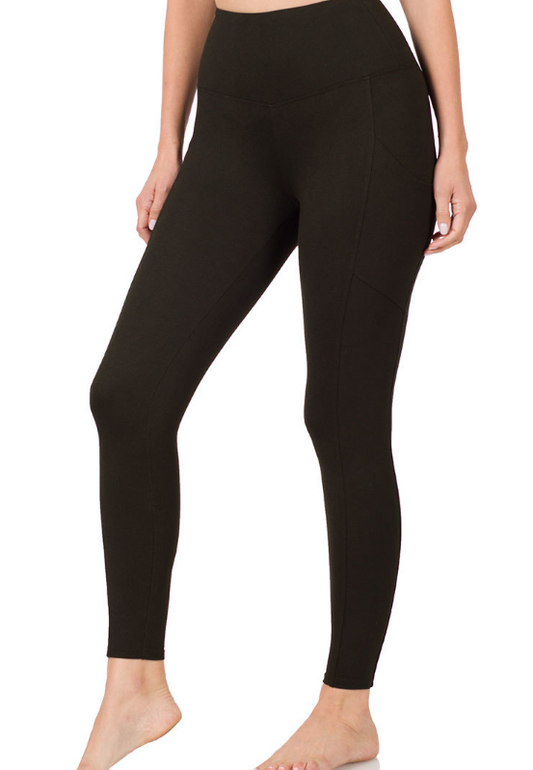 "Bring It On" Full Length Leggings (Multiple Colors)