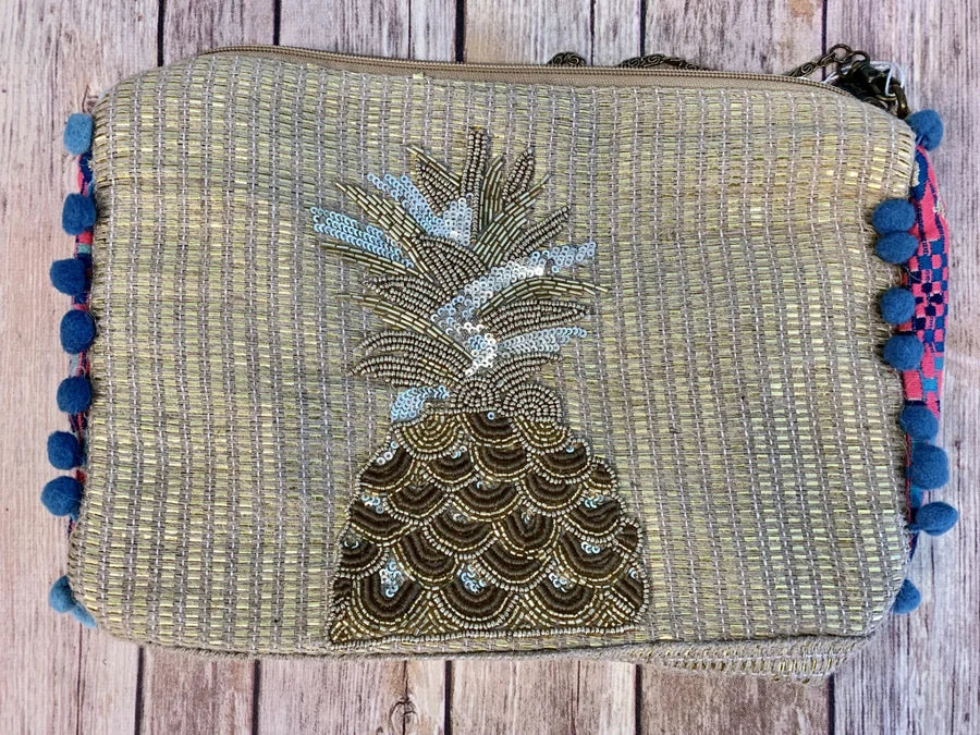 Razzle Dazzle Pineapple Crossbody Bag