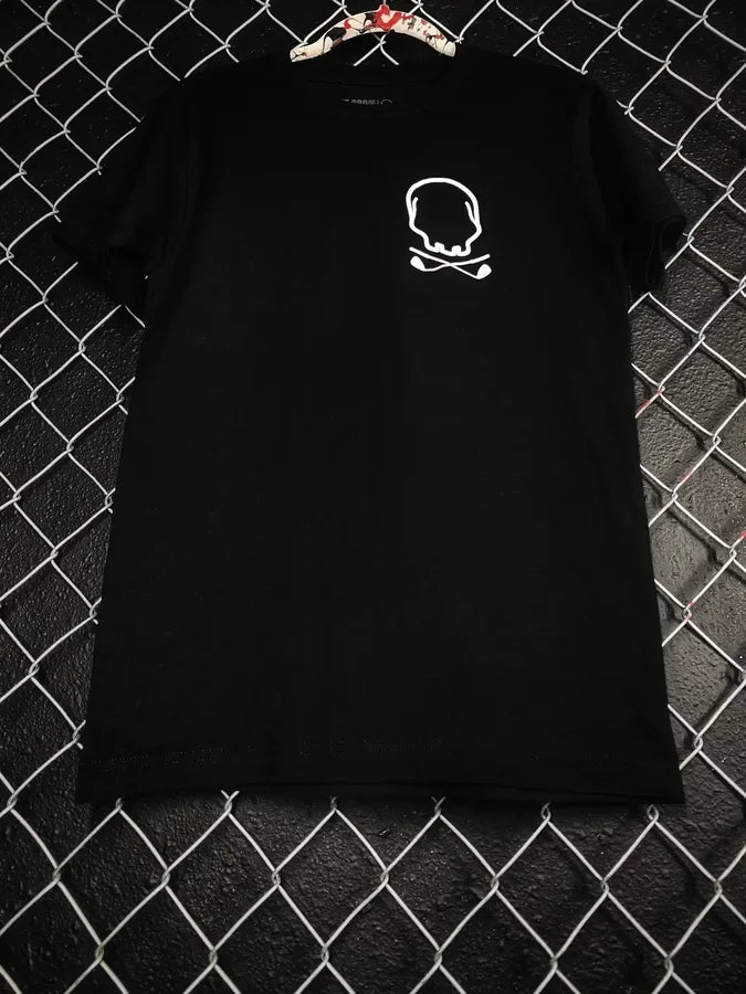 "Golf Til I Die" Black Tee