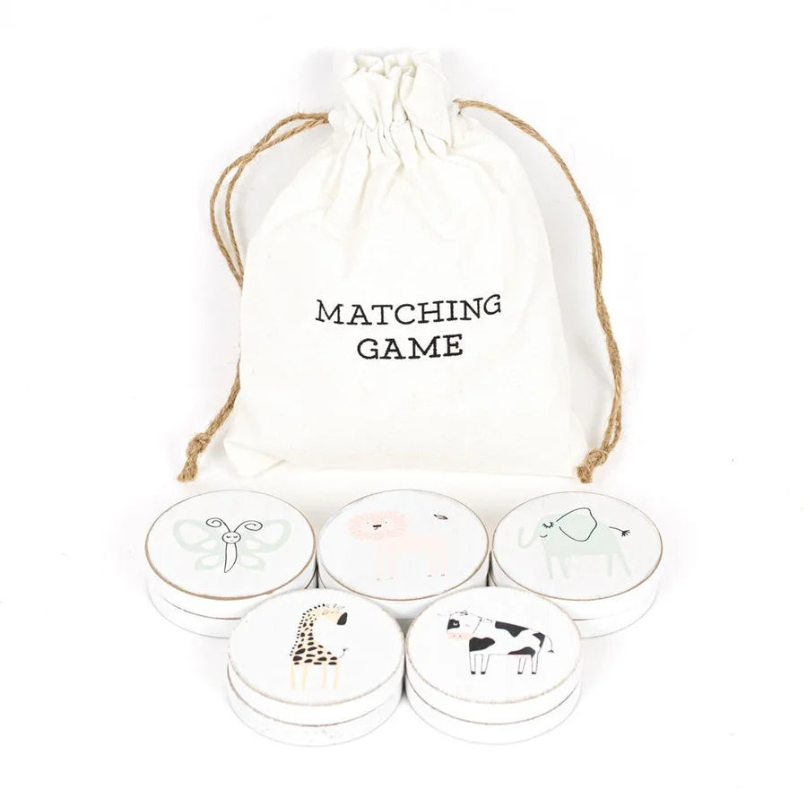 Round Tile Matching Game (10-Piece Bag)