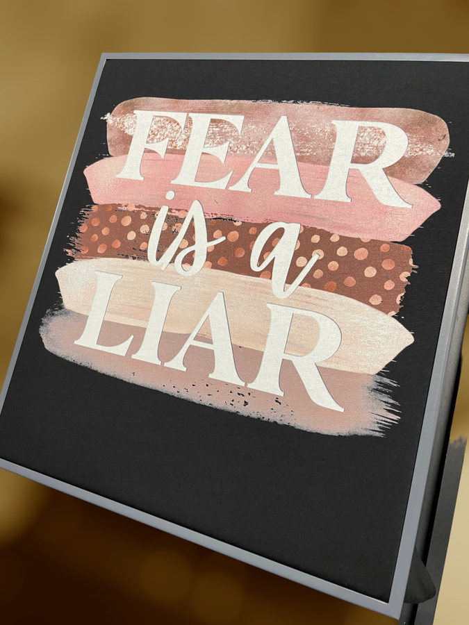 "Fear is a Liar" Short Sleeve/Long Sleeve/Crewneck Sweatshirt